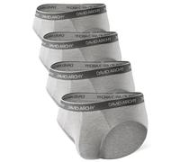 DAVID ARCHY Lot de 4 Slips en Bambou pour Homme