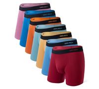 DAVID ARCHY Lot de 7 boxers confortables et doux pour homme, Boxer : couleurs assorties (One Day One Colors), XL