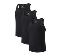 DAVID ARCHY T-Shirts à Manches Longues Homme Coton Maillot de Corps sous-vêtement Basique Coupe Ajustée Ultraconfortable Manches Longues