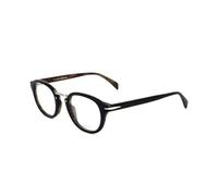 David Beckham Db 1086 05K/23 BLK STR BW Eyewear Men's Acetate, Standard, 48