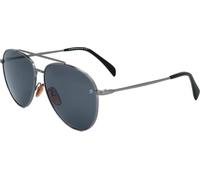 David Beckham DB 1102/F/S KJ1 DARK RUTHENIUM 61/14/150 Lunettes de soleil hommes