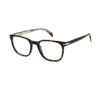 David Beckham Db 1107 086/20 HAVANA Eyewear Men Acetate, Standard, 52