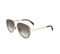 Lunettes de Soleil David Beckham DB 7068/G/S 58/18/145 GOLD GREY STAINLESS STEEL MAN DBE SUN DB 7068/G/S 2F7 58 18 145