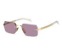 David Beckham Db 7109/s LOJ/4S GOLD CRYSTAL Sunglasses Men Metall, Standard, 56