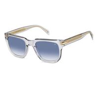 David Beckham DB 7118/S Lunettes de soleil, Crystal Grey, 52 pour homme, Cristal/Gris, 52