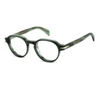 DAVID BECKHAM DB 7153 Gafas, Green Horn Green, ESTANDAR Unisex Adulto