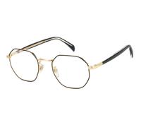 DAVID BECKHAM Homme DAVID BECKHAM DB 1133 RHL Montures optiques Métal Or / Noir Géométrique