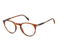 DAVID BECKHAM Homme DAVID BECKHAM DB 1139 EX4 Montures optiques Acétate Corne brune Ronde