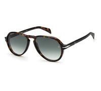 DAVID BECKHAM Homme DAVID BECKHAM DB 7079/S 086/9K Lunettes de soleil Acétate Havane Multicolore Pilote Ombré