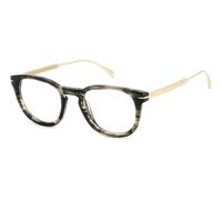 DAVID BECKHAM Homme DAVID BECKHAM DB 7122 8GX Montures optiques Acétate Corne grise Carré