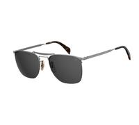 DAVID BECKHAM Homme DB 1001/S KJ1/IR Lunettes de soleil Métal Gris Gris Carré Normale