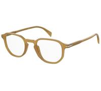DAVID BECKHAM Homme DB 1140 FMP Montures optiques Acétate Ocre Géométrique