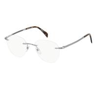 DAVID BECKHAM Homme DB 1166 6LB Montures optiques Métal Ruthénium Bleu Pantos Normale Miroir