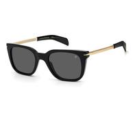 DAVID BECKHAM Homme DB 7047/S 2M2/IR Lunettes de soleil Acétate Noir Gris Carré