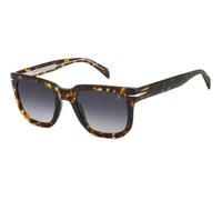 DAVID BECKHAM Homme DB 7118/S 086/9O Lunettes de soleil Acétate Havane Gris Carré Ombré