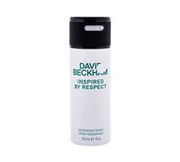 DAVID BECKHAM Inspired By Respect Déodorant anti-transpirant en spray pour homme, 150 ml