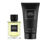 David Beckham Instinct Coffret cadeau Eau de parfum et gel douche pour homme Parfum Fougère Captivant 50 ml + 150 ml