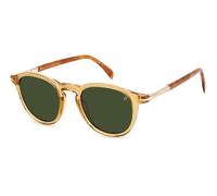 David Beckham Lunettes de Soleil DB 1114/S GYG YELLOW HAVANA BROWN 49/21/145 Homme