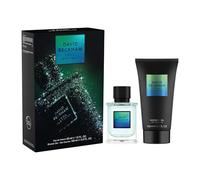 David Beckham True Instinct Coffret cadeau avec eau de parfum et gel douche pour le corps pour homme Parfum fascinant et séduisant 50 ml + 150 ml