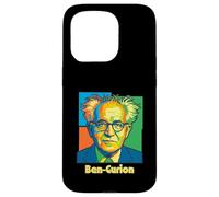 David Ben Gurion Premier ministre d'Israël Retro Cool Coque pour iPhone 15 Pro
