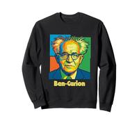 David Ben Gurion Premier ministre d'Israël Retro Cool Sweatshirt