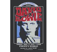 David Bowie Affiche murale rétro vintage rock concert A4