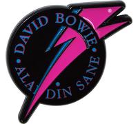 David Bowie - "Aladdin Sane" insigne, aiguille en alliage de zinc RO14288 (taille unique) (rose/noir/bleu)