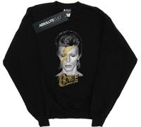 David Bowie - "Aladdin Sane" Sweat-shirt pour homme BI19129 (3XL) (Noir)