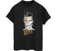 David Bowie - "Aladdin Sane" T-shirt pour femme BI51841 (M) (Noir)