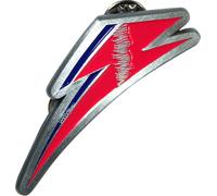 David Bowie - Badge en alliage de zinc RO14289 (taille unique) (Rouge/Bleu)