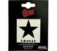 David Bowie - "Blackstar" insigne, aiguille en alliage de zinc RO14367 (taille unique) (Blanc/Noir)