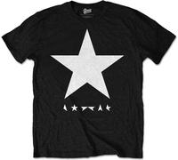 David Bowie - "Blackstar" T-shirt homme/femme unie RO1515 (L) (Noir)