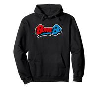 David Bowie Bowie80 Logo Rouge et Bleu Sweat à Capuche
