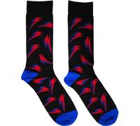 David Bowie - Chaussettes pour homme/femme unisexes RO11831 (39,5 EU - 45,5 EU) (Noir)