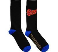 David Bowie - Chaussettes pour homme/femme unisexes RO11832 (39,5 EU - 45,5 EU) (Noir)
