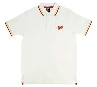 David Bowie Chemise polo -M- Flash Logo Blanc