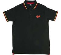 David Bowie Chemise polo -XL- Flash Logo Noir