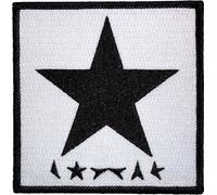 David Bowie - Ecusson à repasser "Blackstar" RO13542 (taille unique) (Blanc/Noir)