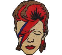 David Bowie - Écusson ZIGGY (Taille unique) (Rouge/Marron/Noir)