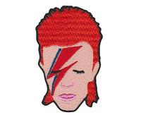 David Bowie Flash Écusson Patch en fer brodé sur accessoire