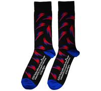 David Bowie Flash Pattern Ankle Chaussettes Size One Size