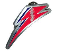 David Bowie Flash Pin Badge Size One Size