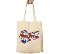 David Bowie Fourre-Tout Union Jack Logo Aladdin Sane Nouveau Beige Officiel Size One Size