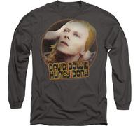 David Bowie - "Hunky Dory" T-shirt homme/femme unie TV9364 (L) (Charbon de bois)