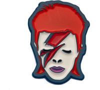David Bowie - Insigne "Aladdin Sane", émail PM3322 (taille unique) (Blanc/Orange/Noir)