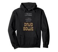 David Bowie Je n'écoutais pas, je pensais à Bowie Sweat à Capuche