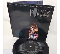 DAVID BOWIE, loving the alien re-mixed version , B side don't look down re-mixed version , EA 195, 7" single