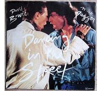 DAVID BOWIE & MICK JAGGER - dancing in the street / same 45 rpm single