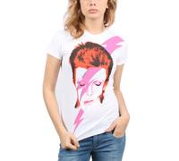 David Bowie - Montre Femme That Man T-shirt en blanc, Large, White