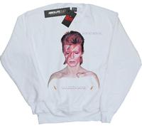 David Bowie - "My Love For You" Sweat-shirt pour femme BI15055 (S) (Blanc)
